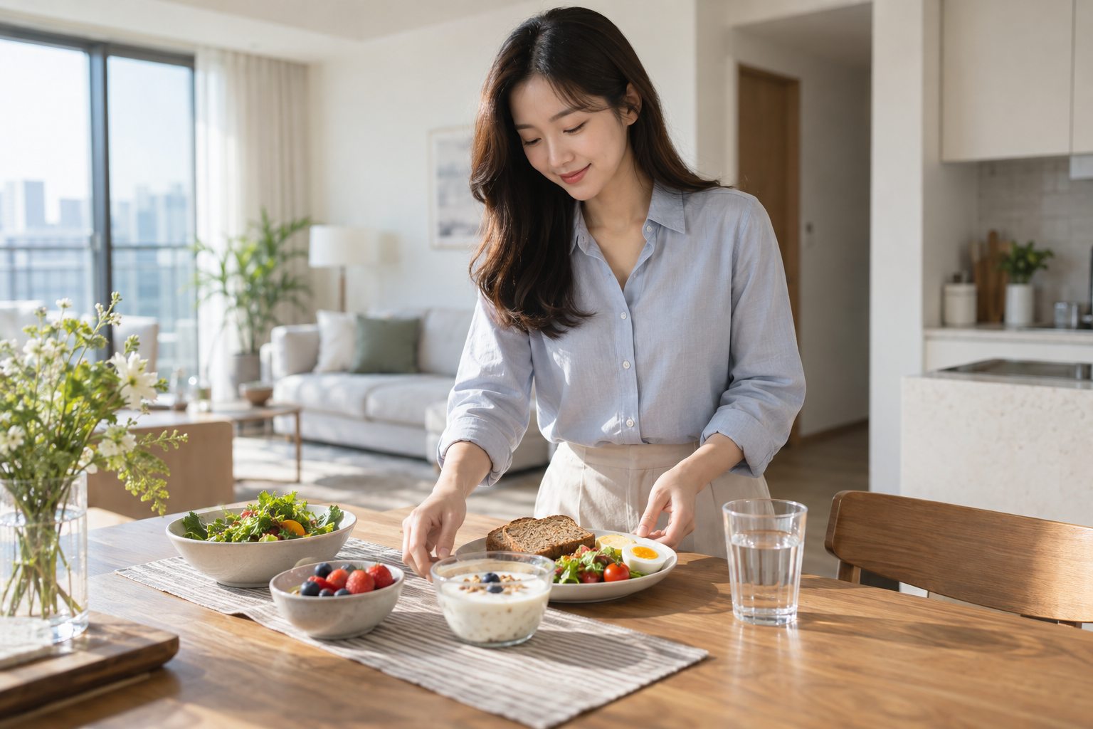 여성 유산균 관련 이미지 - 여성용 표기와 성분표 확인